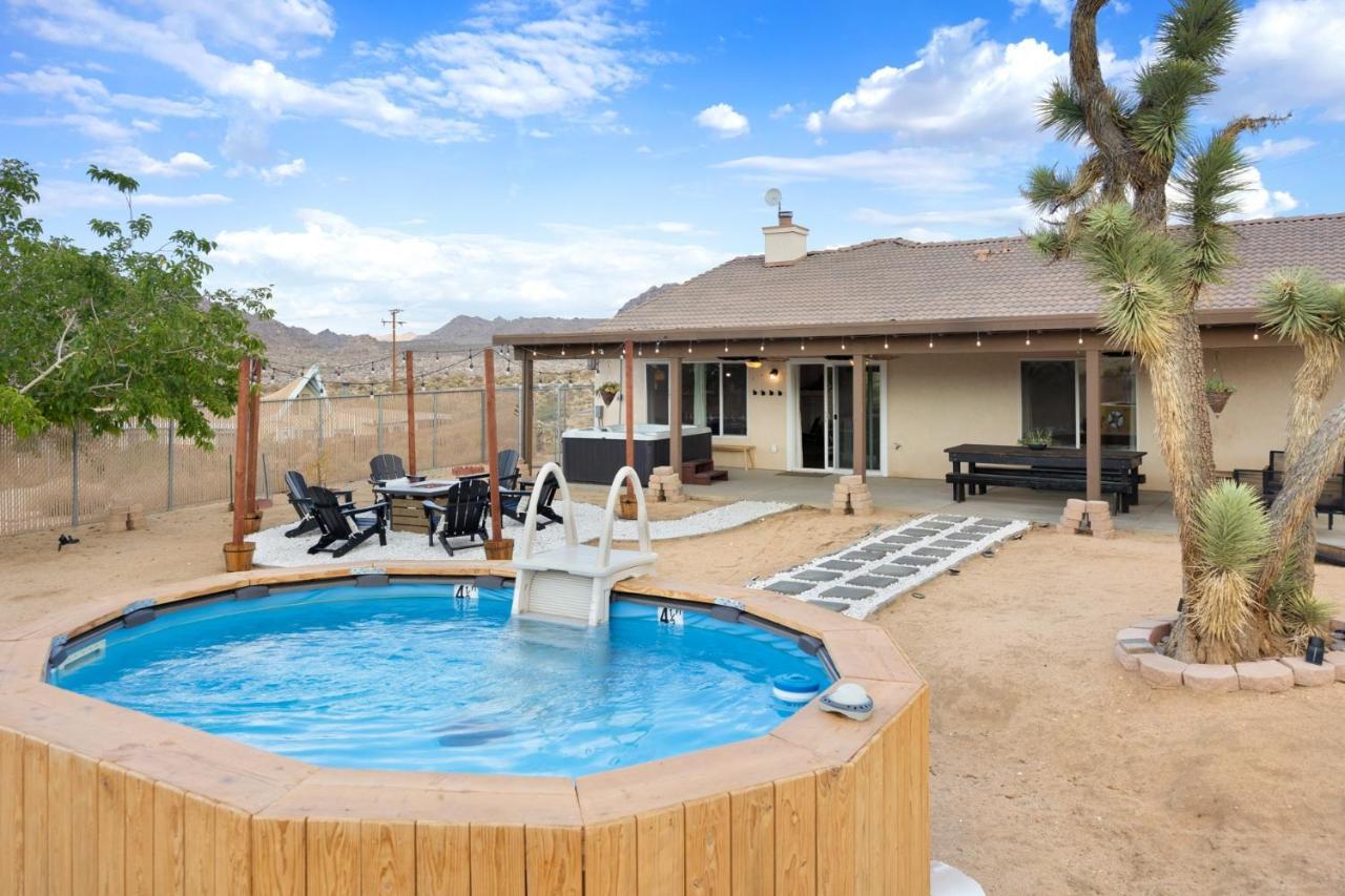 Alana House - Pool, Hot Tub, Bbq, Fire Pit And Walk To Hikes! Home Joshua Tree Exterior photo