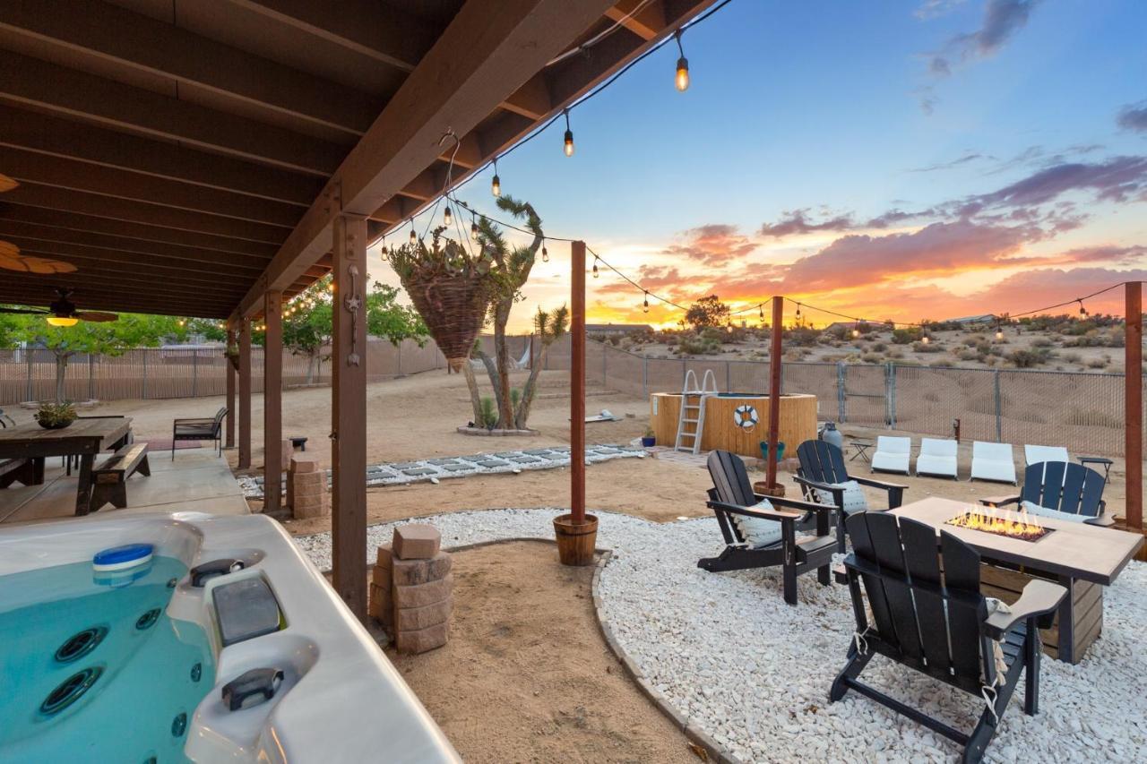 Alana House - Pool, Hot Tub, Bbq, Fire Pit And Walk To Hikes! Home Joshua Tree Exterior photo