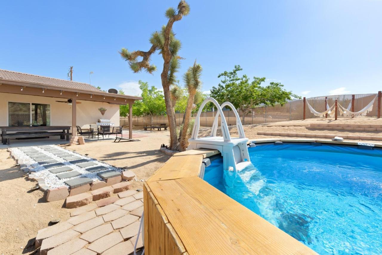 Alana House - Pool, Hot Tub, Bbq, Fire Pit And Walk To Hikes! Home Joshua Tree Exterior photo
