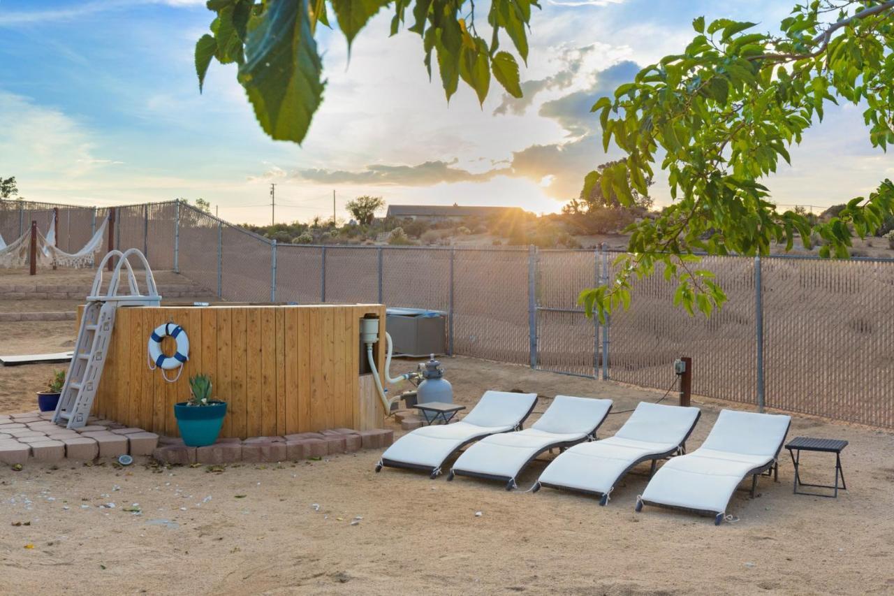 Alana House - Pool, Hot Tub, Bbq, Fire Pit And Walk To Hikes! Home Joshua Tree Exterior photo