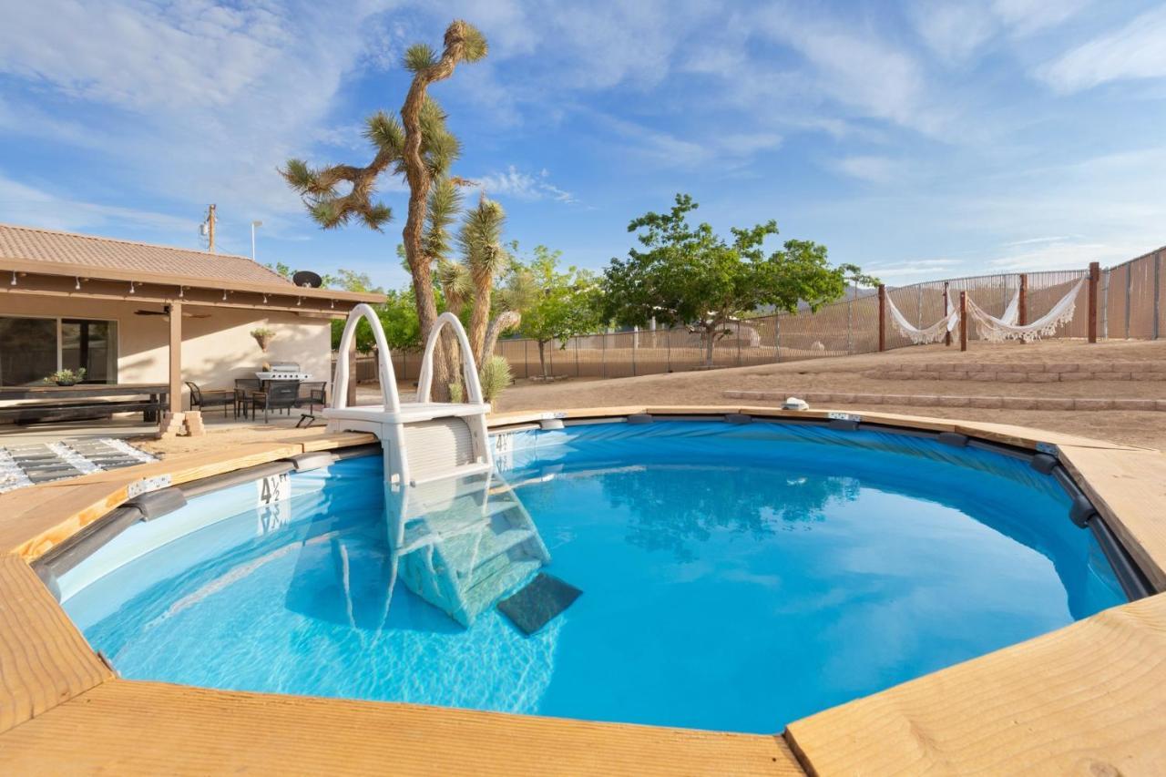 Alana House - Pool, Hot Tub, Bbq, Fire Pit And Walk To Hikes! Home Joshua Tree Exterior photo